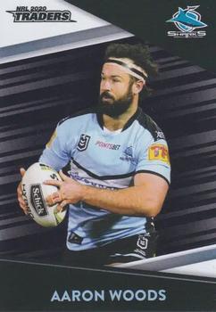2020 NRL Traders - Platinum Parallel #PS039 Aaron Woods Front